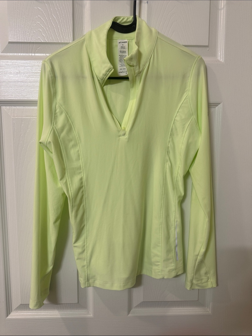 Asics Neon Lime Athletic Top